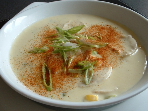 Chicken And Sweet Corn Soup - A Warm Appetizer In Easy Party Menu
